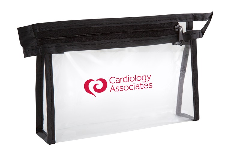 Traditional Clear Amenity Bag 1
