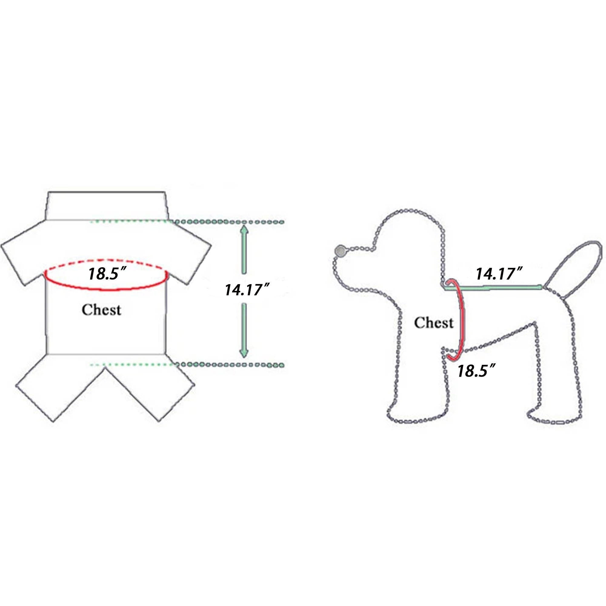 Solid Color Dog Shirt 4