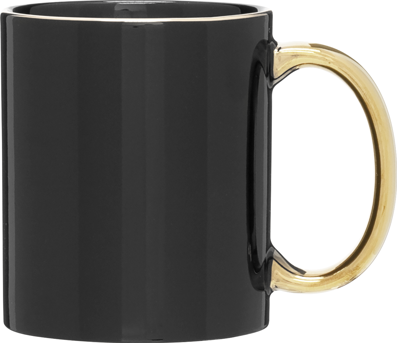 11 oz c-handle mug metallic