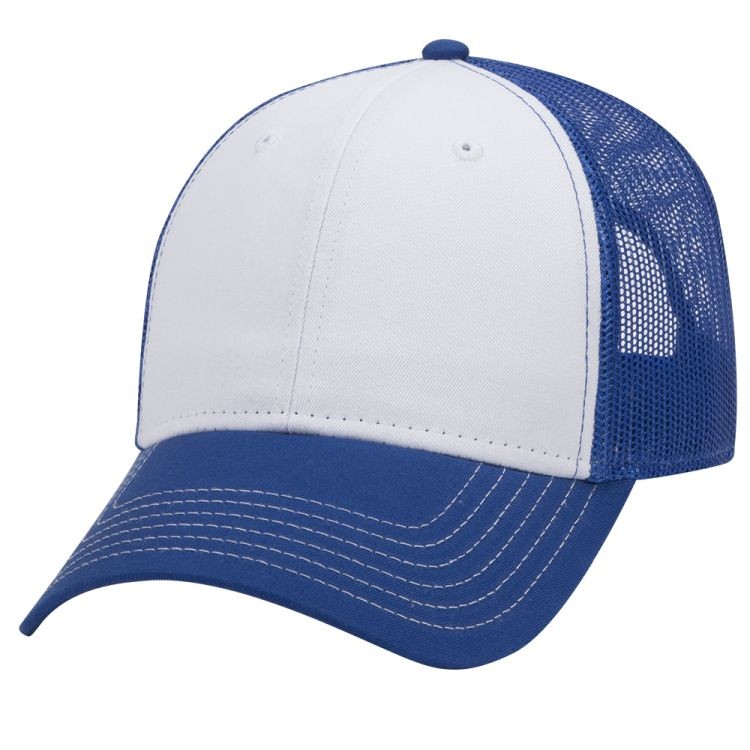 OTTO CAP® 6 Panel Low Profile Mesh Back Trucker Hat 125