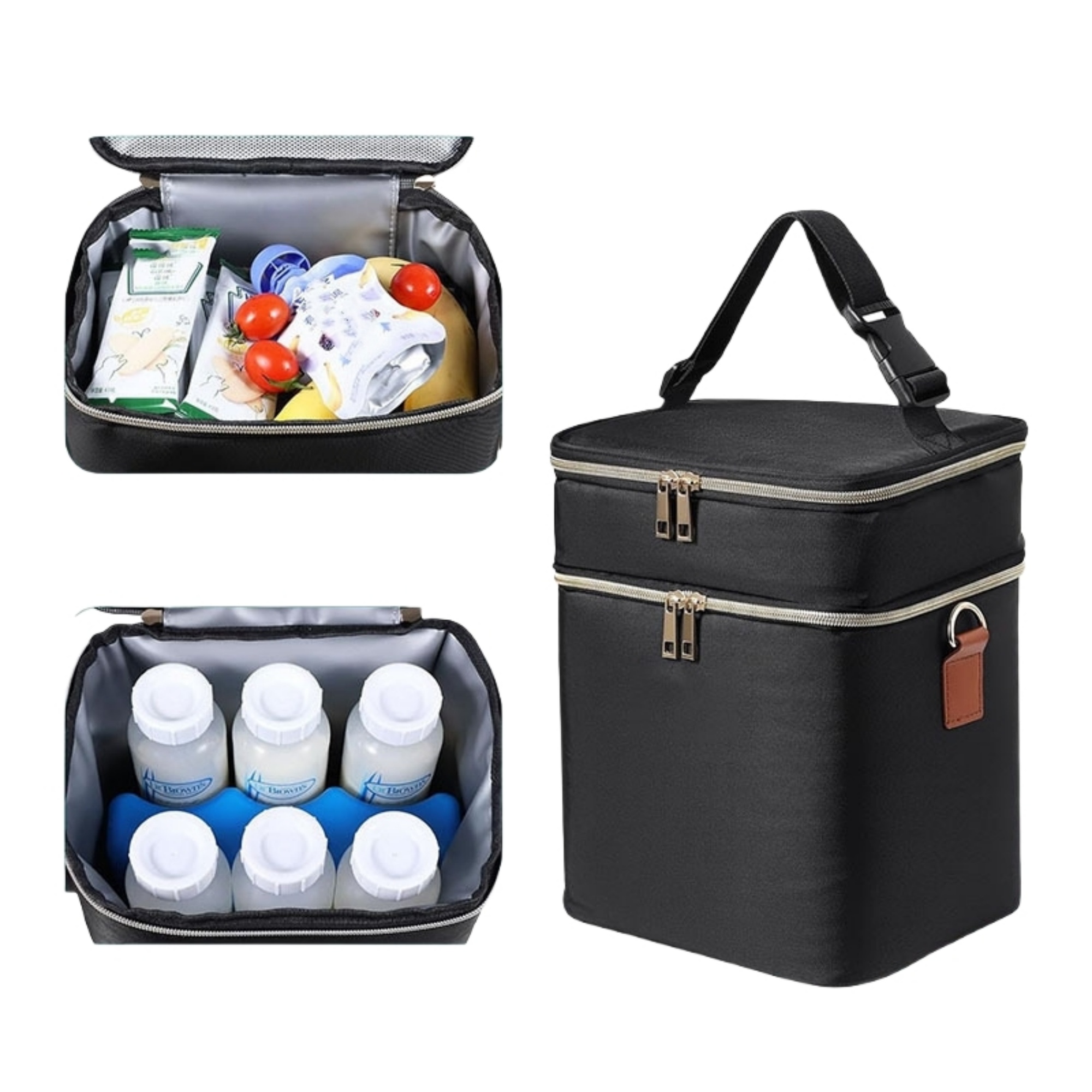 Insulated Waterproof Backpack Outdoor Picnic Tote Bag 2