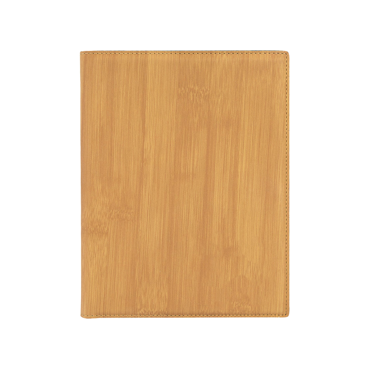 7" x 9" Leatherette Bamboo Portfolio 3