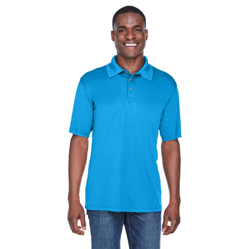 UltraClub Men's Cool & Dry Sport Performance Interlock Polo 25