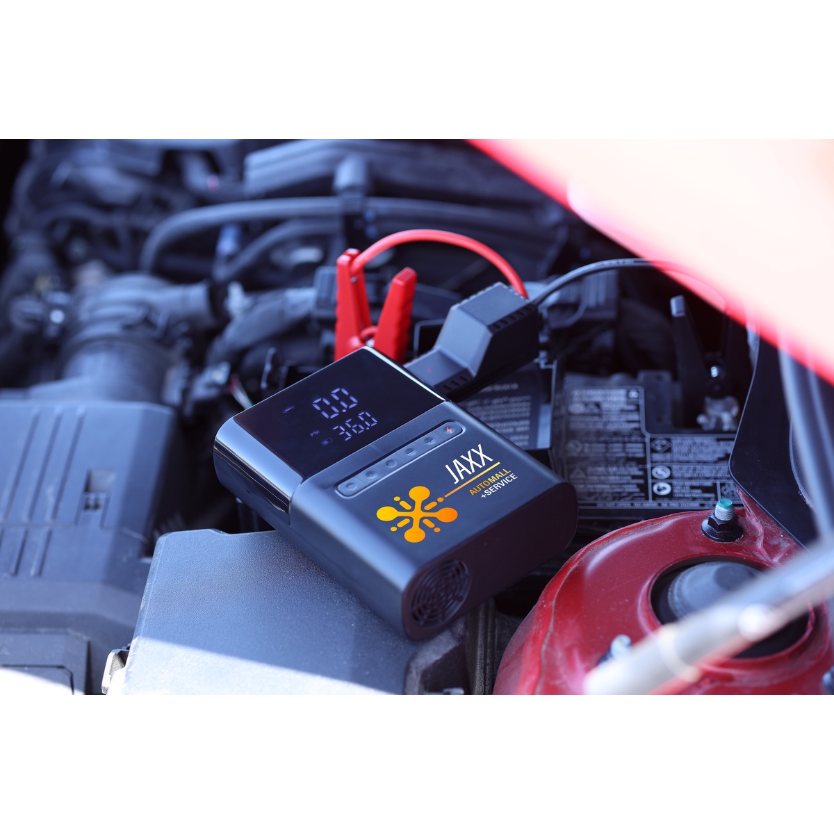 100W Jump Starter/Tire Inflator 15