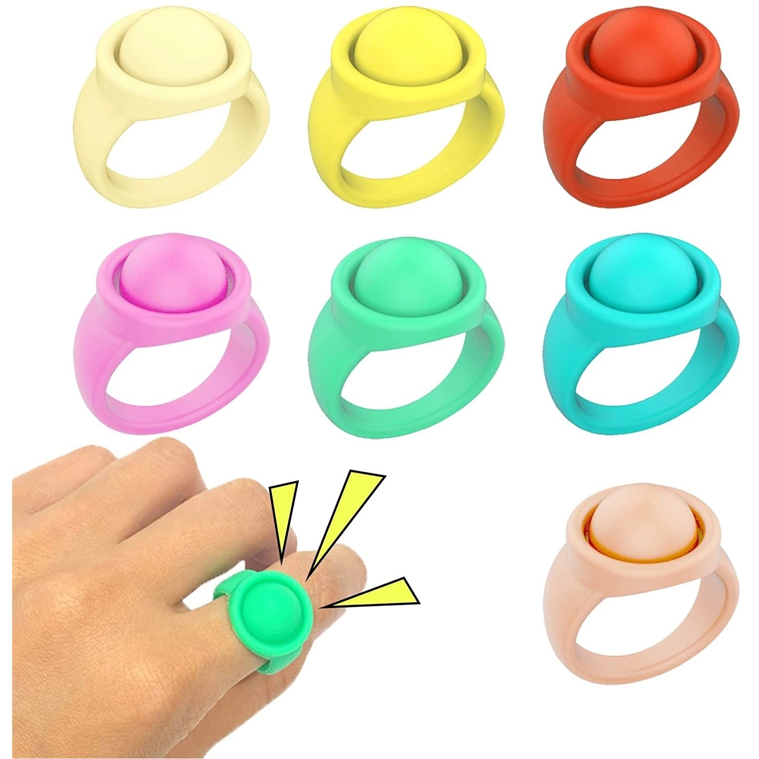 Pop Fidget Ring 3