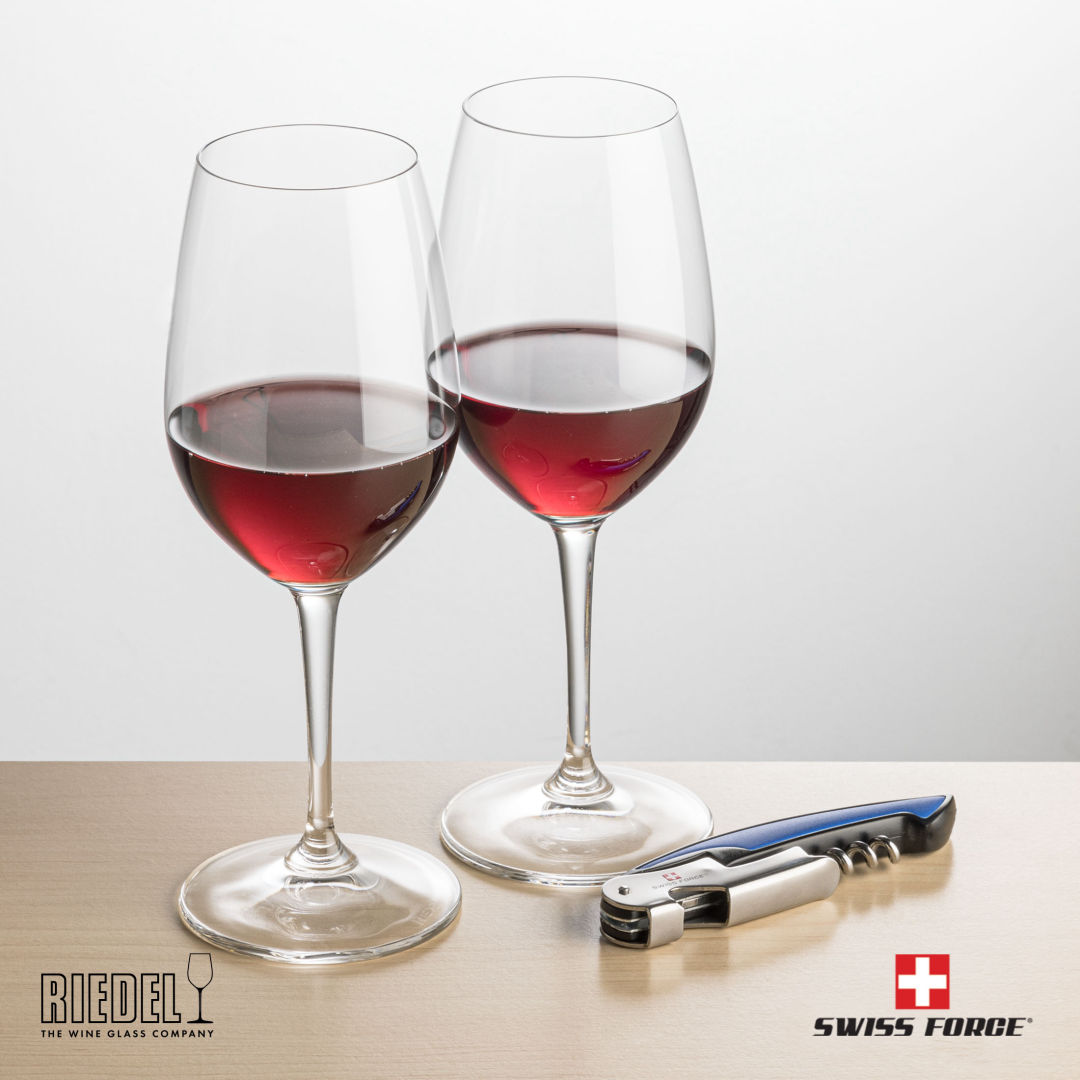 Swiss Force® Opener & RIEDEL Oenologue Wine 13