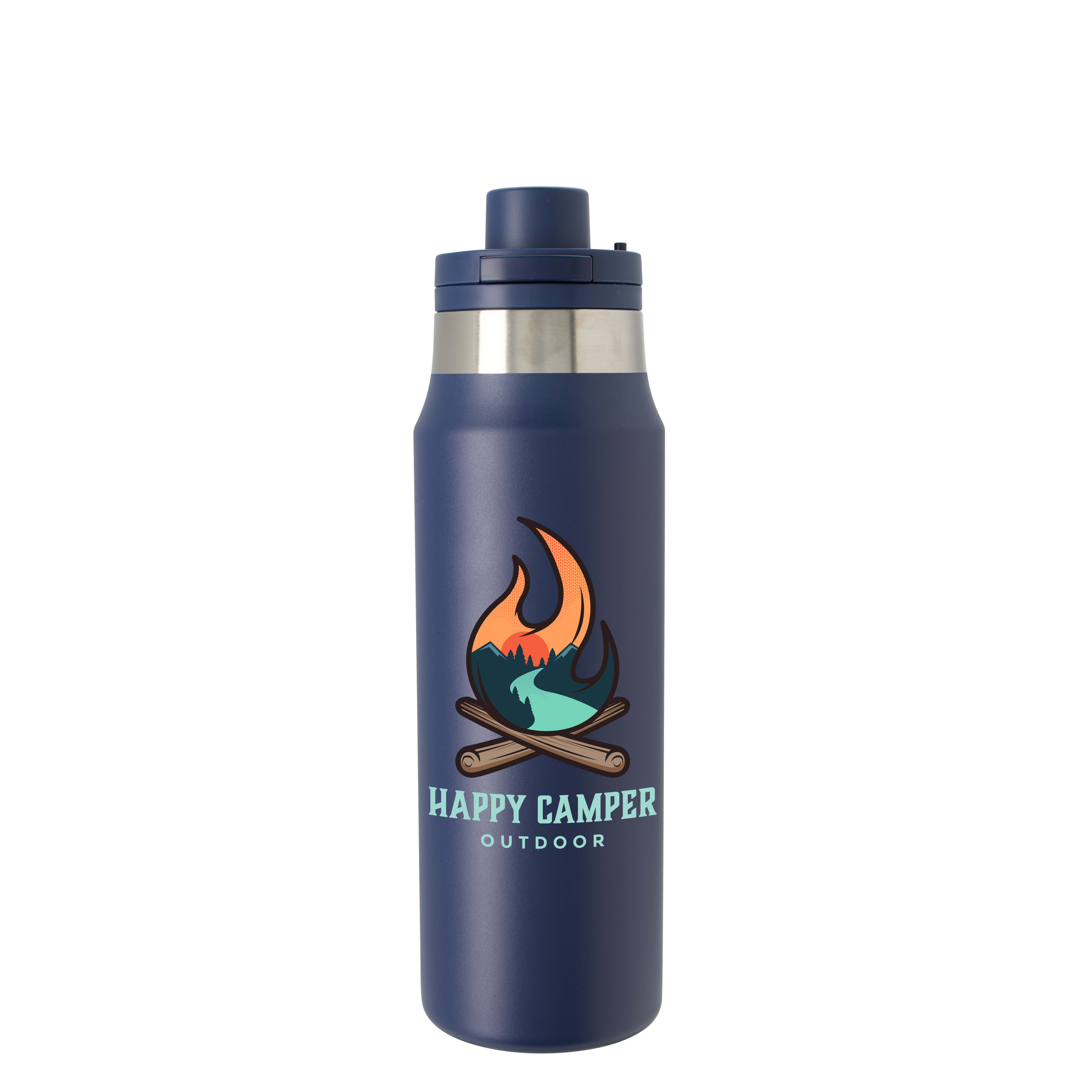 The Viking Collection® Recycled Stainless Steel Ramble Bottle - 25 oz. 3