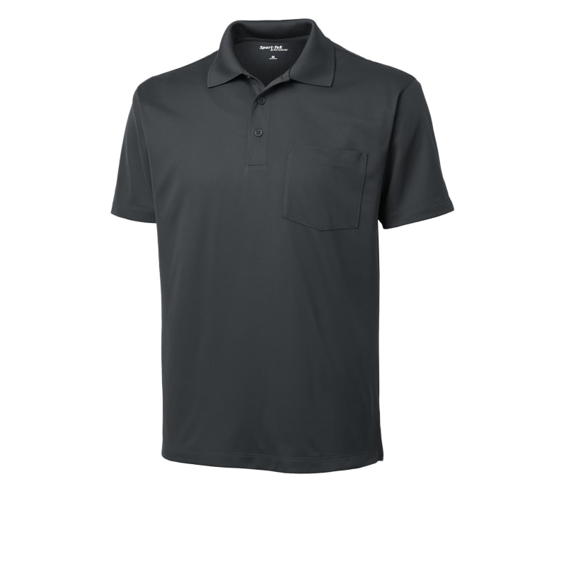 Sport-Tek Micropique Sport-Wick Pocket Polo. 26