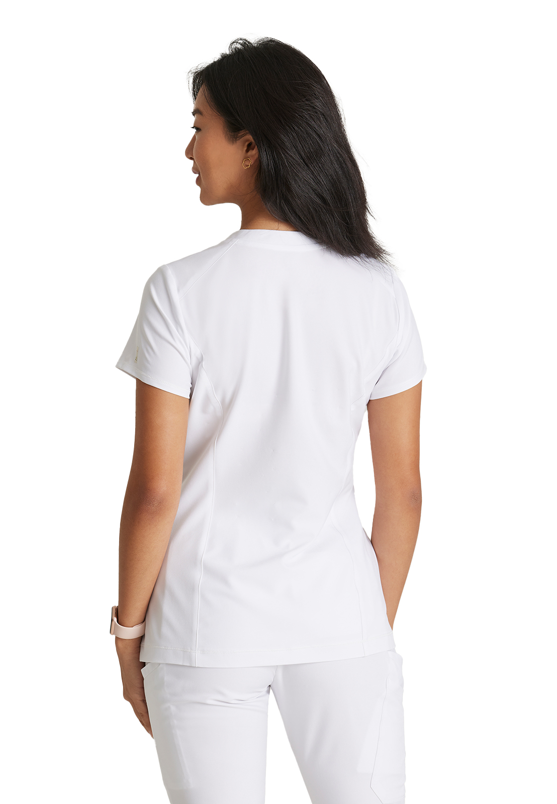 Grey's Anatomy Evolve Stretch - Women's One-Pocket Banded V-Neck Sway Scrub Top 54
