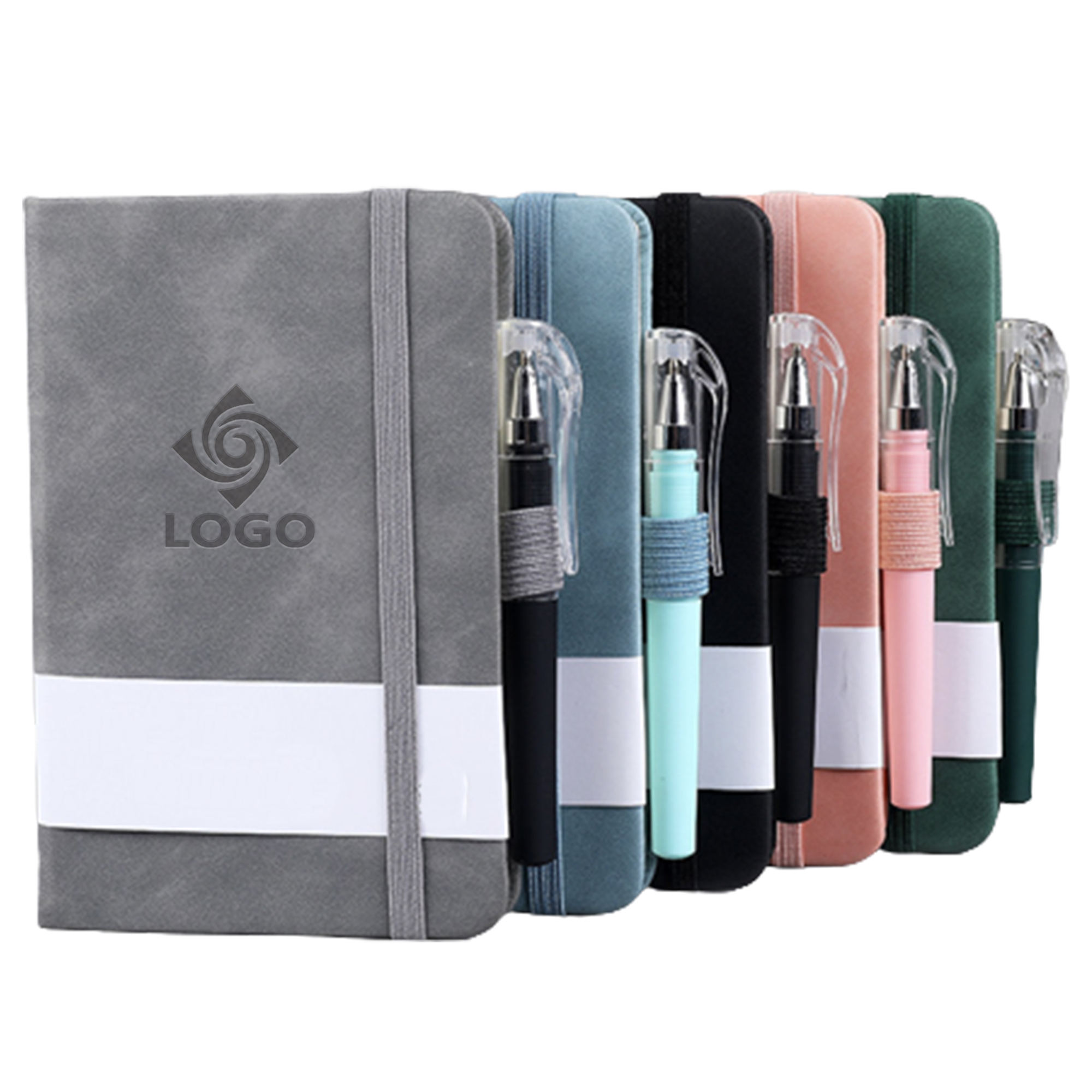 MOQ50 A6 Pocket Notebook Journal With Pen 23