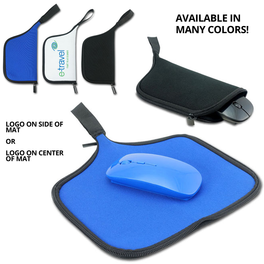 Travel Carrying Mouse Bag And Pad Combo 10