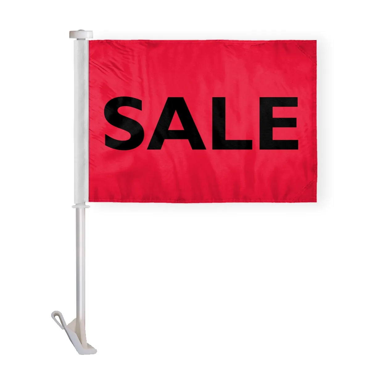 10.5" x 15" Advertising Car Flag - wPoly 1 Ply 19
