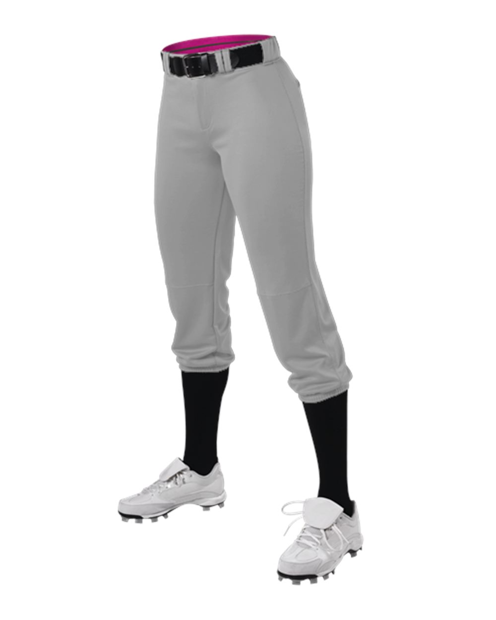 Women's Premium Fastpitch Softball Pants with Belt Loops - 615PSW 3
