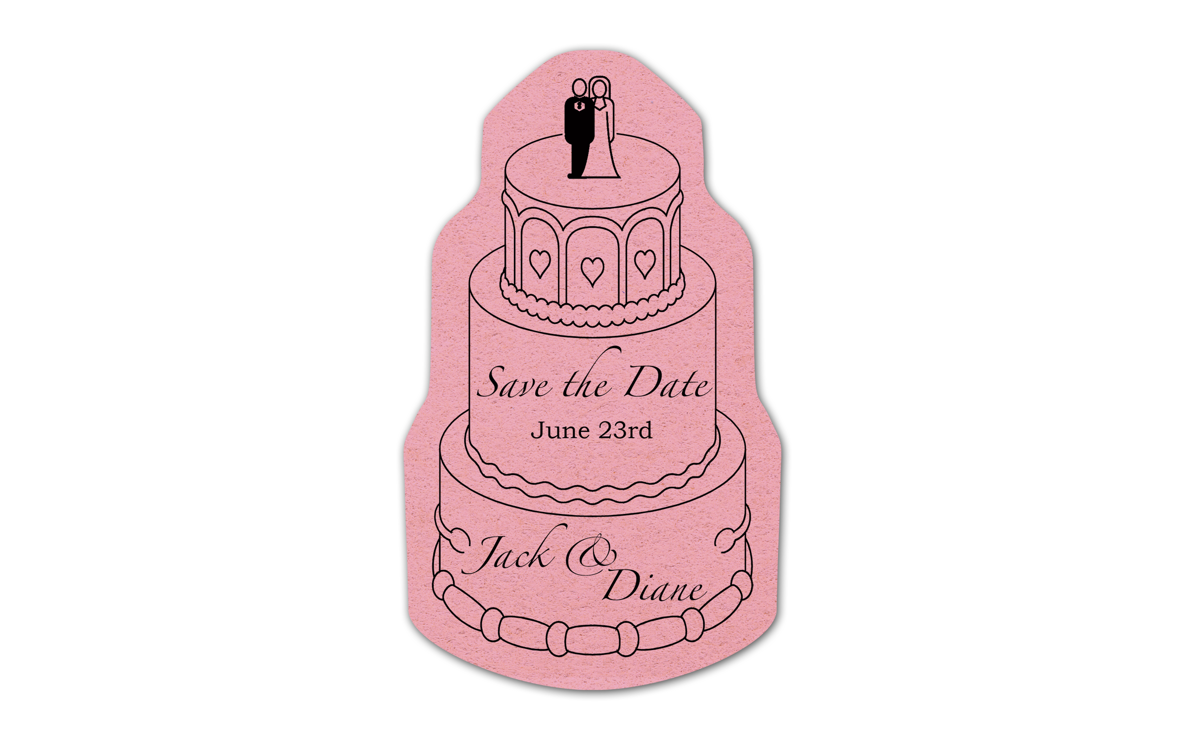 Wedding Cake Compressed Sponge 11