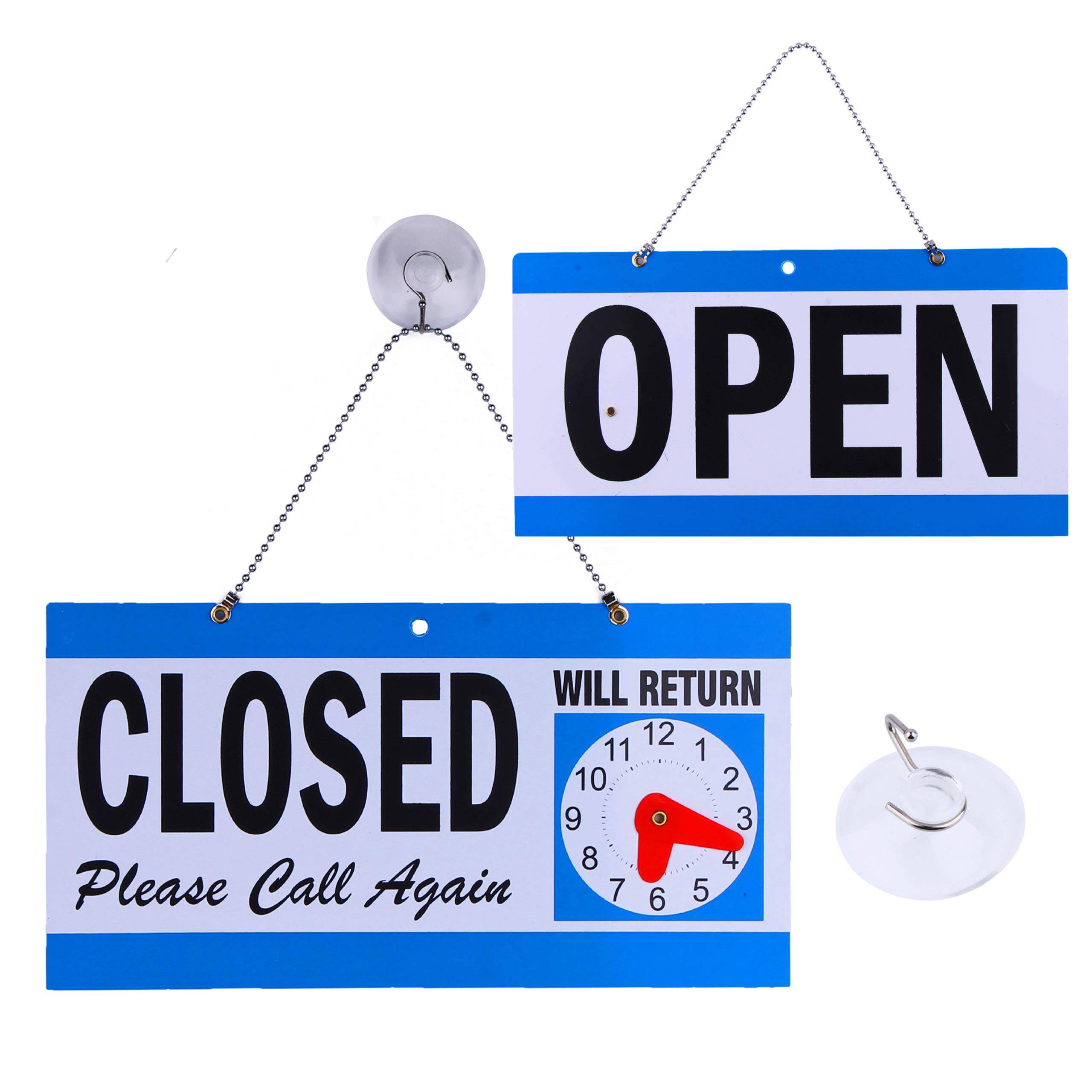 Plastic Business Hours Signs 8