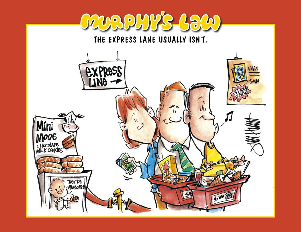 HotLine® Products Murphy's Law Appointment Calendar - Stapled 32