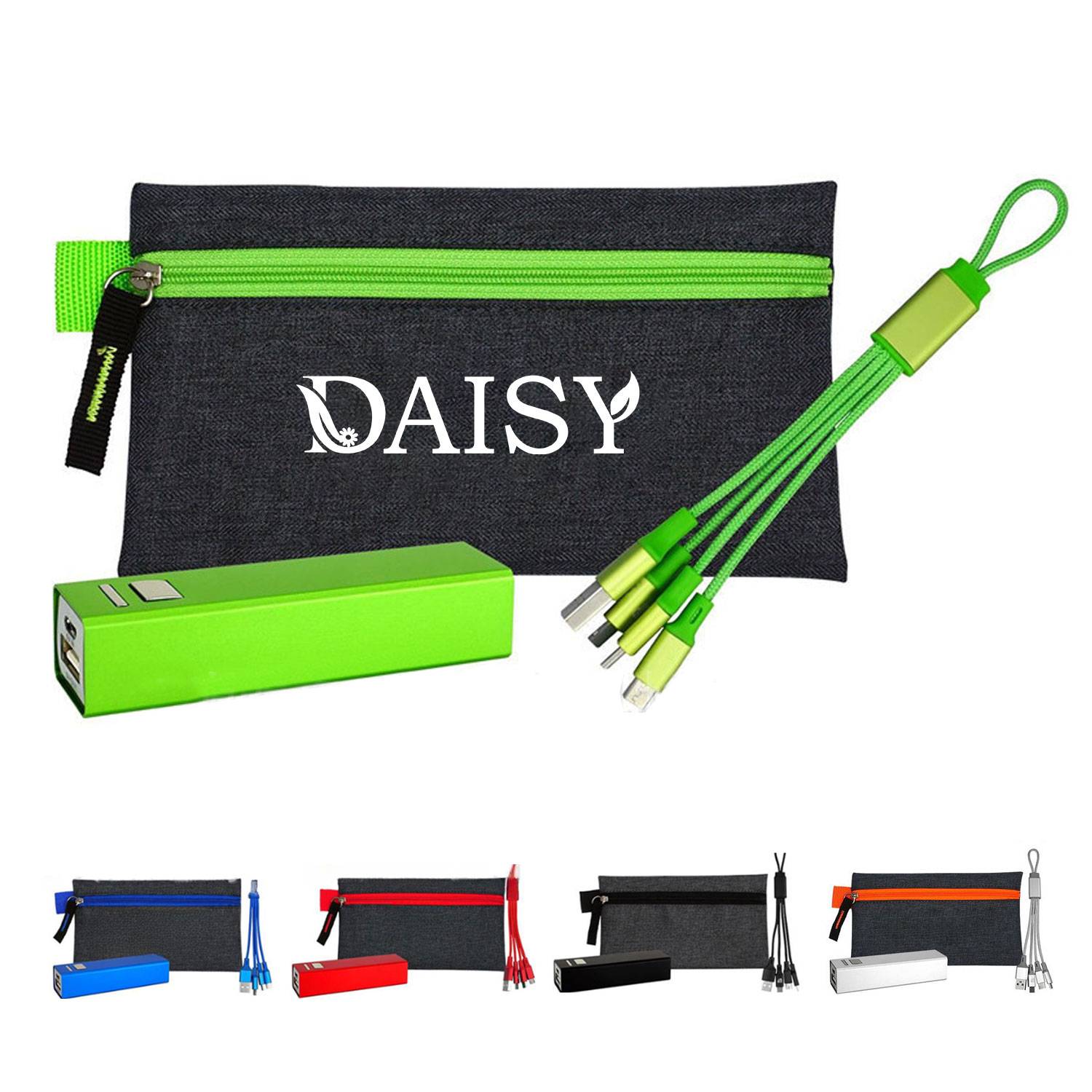 Mobile Tech Metal Power Bank Accessory Kit 2
