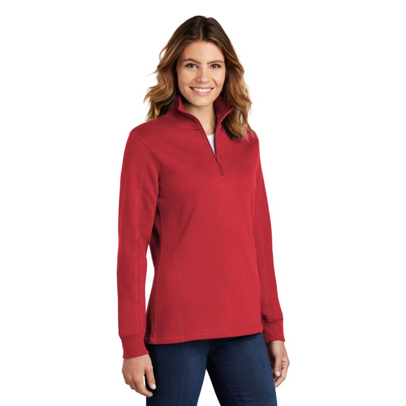 Sport-Tek Women's 1/4-Zip Sweatshirt. 10