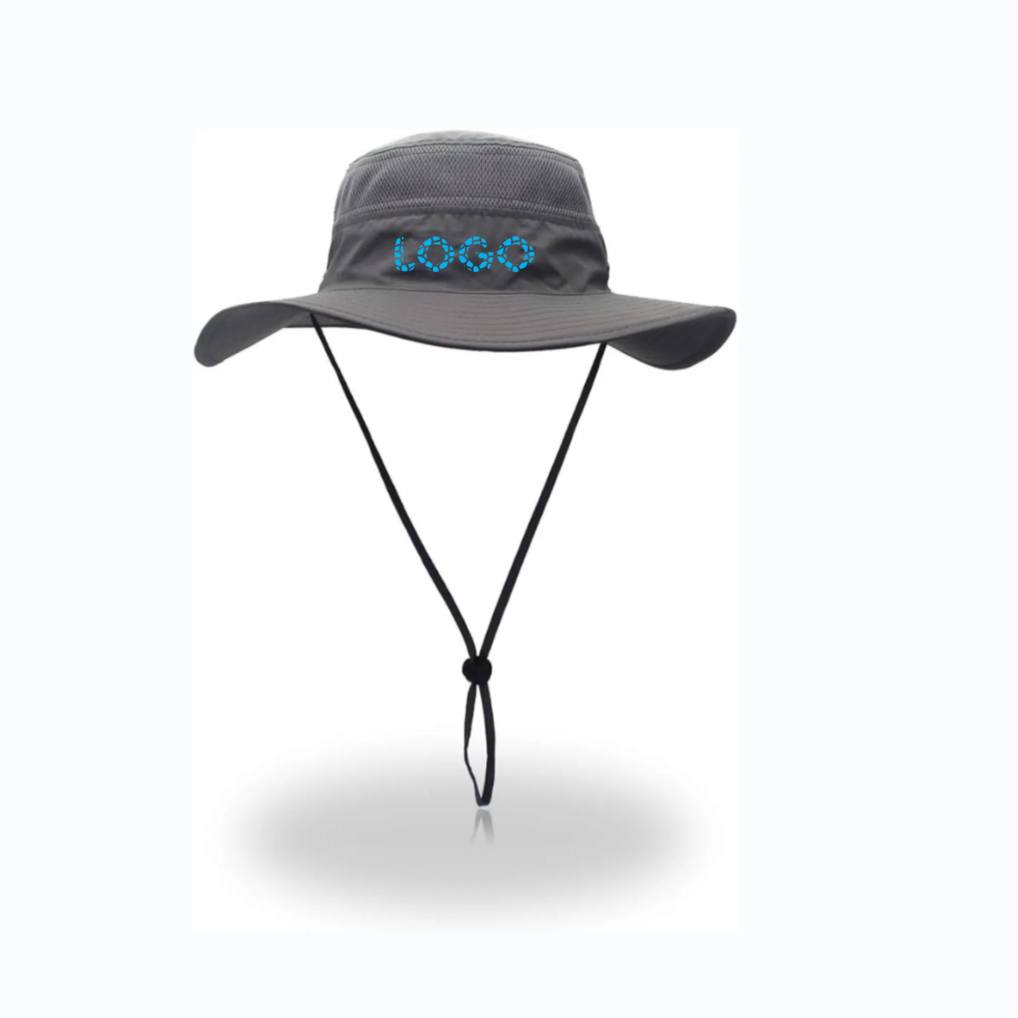 Wide Brim Fisherman Hat Chin Drawstring 2