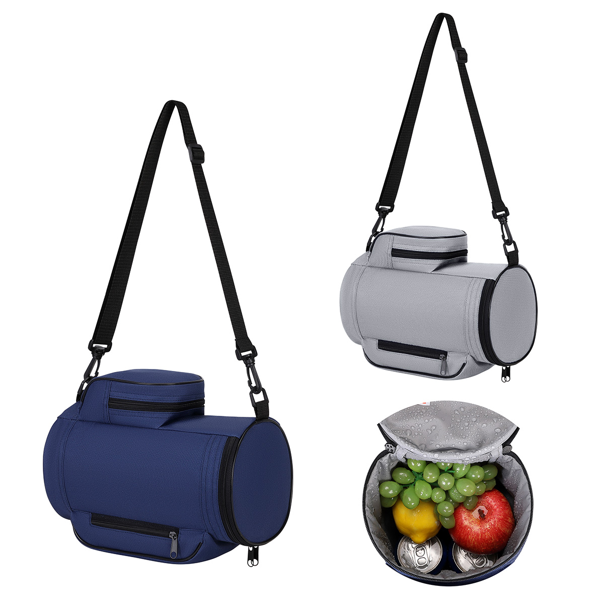 Malibu 8-Can Polyester Crossbody Cooler Bag 13