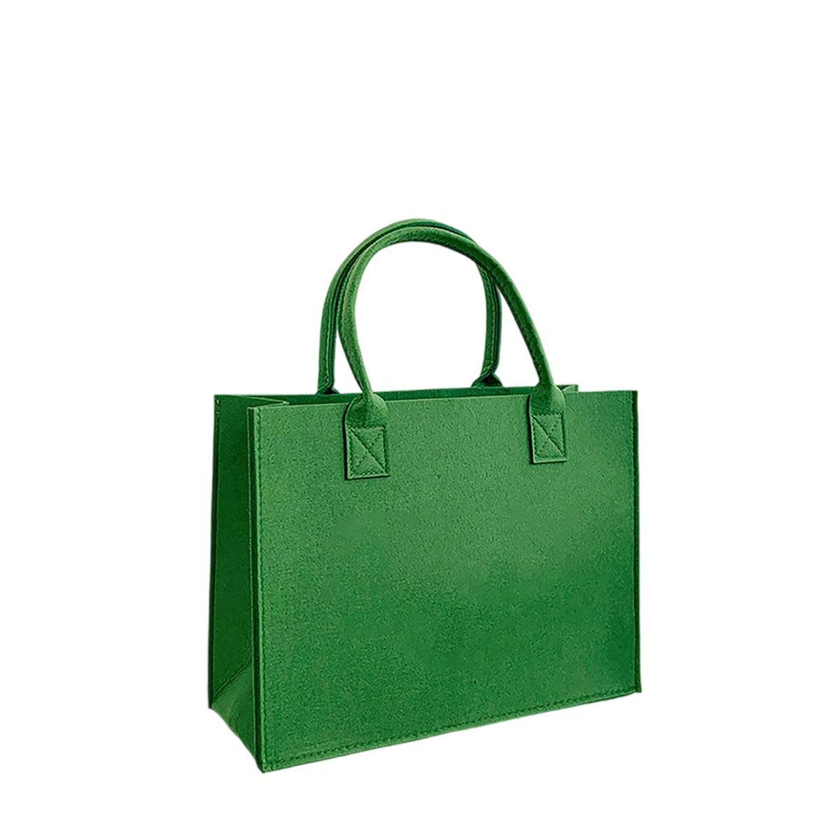 Eco Friendly Felt Bag for Work Travel Shopping 13