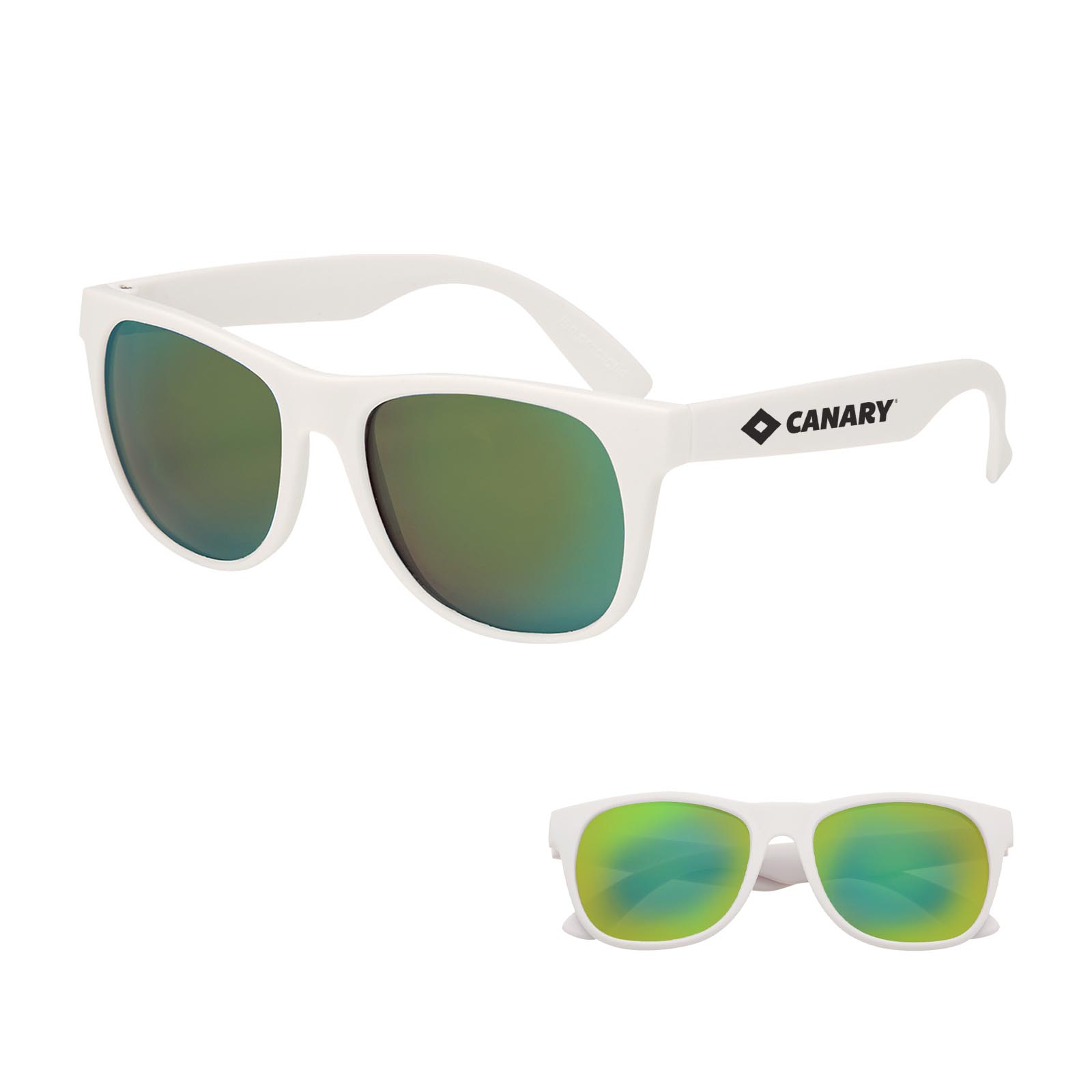 Rubberized Mirrored Sunglasses 10