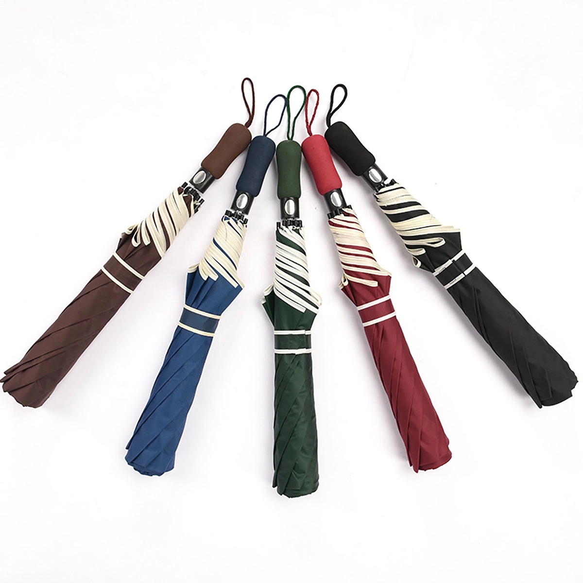 Two-fold Super Big 56" Golf Automatic Travel Umbrella 3