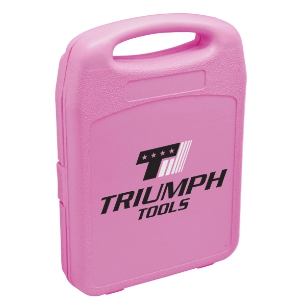 The Handyman 55 pc Tool Set - Pink 2