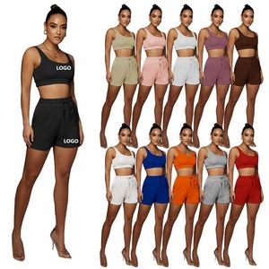 Women'S Two Piece Outfit Short Sleeve 3