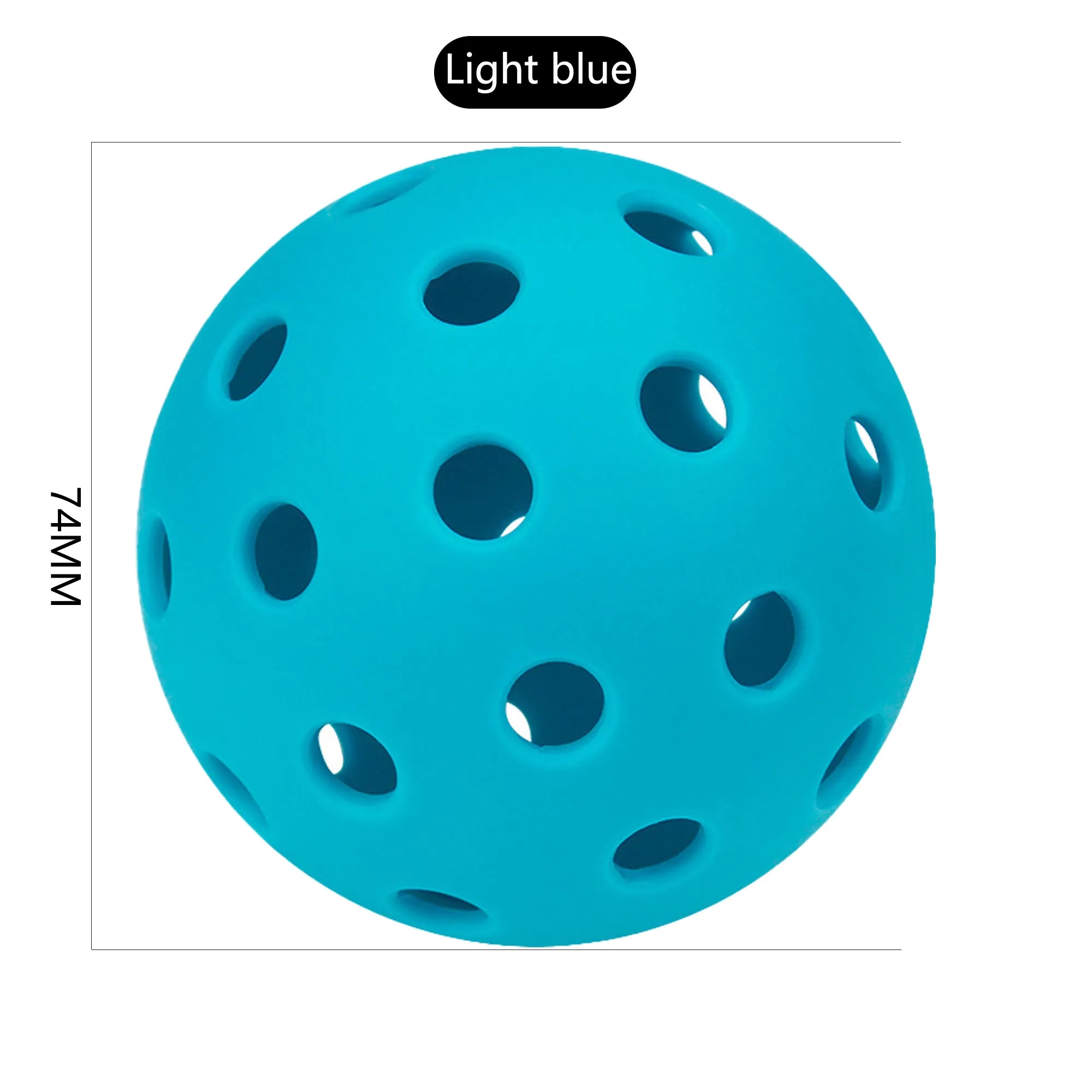 40 Hole Indoor/Outdoor Pickleball 8