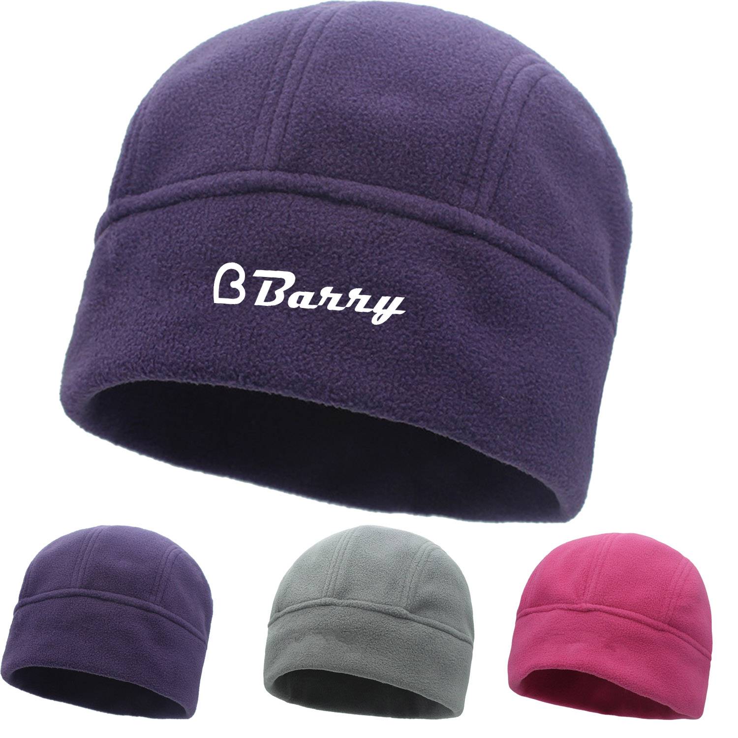 Men's fleece knitted hat 1