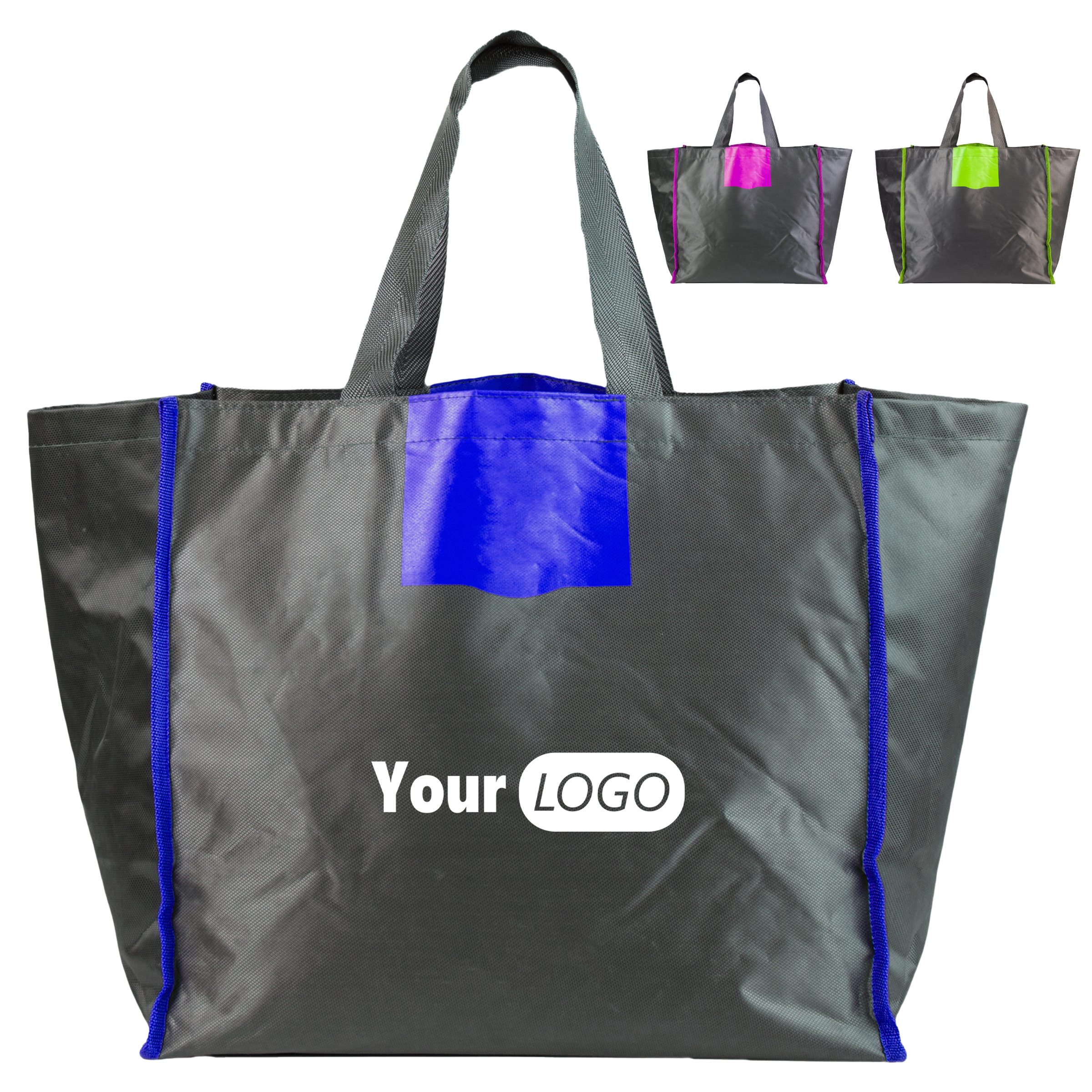 Polyester Large Capacity Environmentally Friendly Full Tote Bag 4