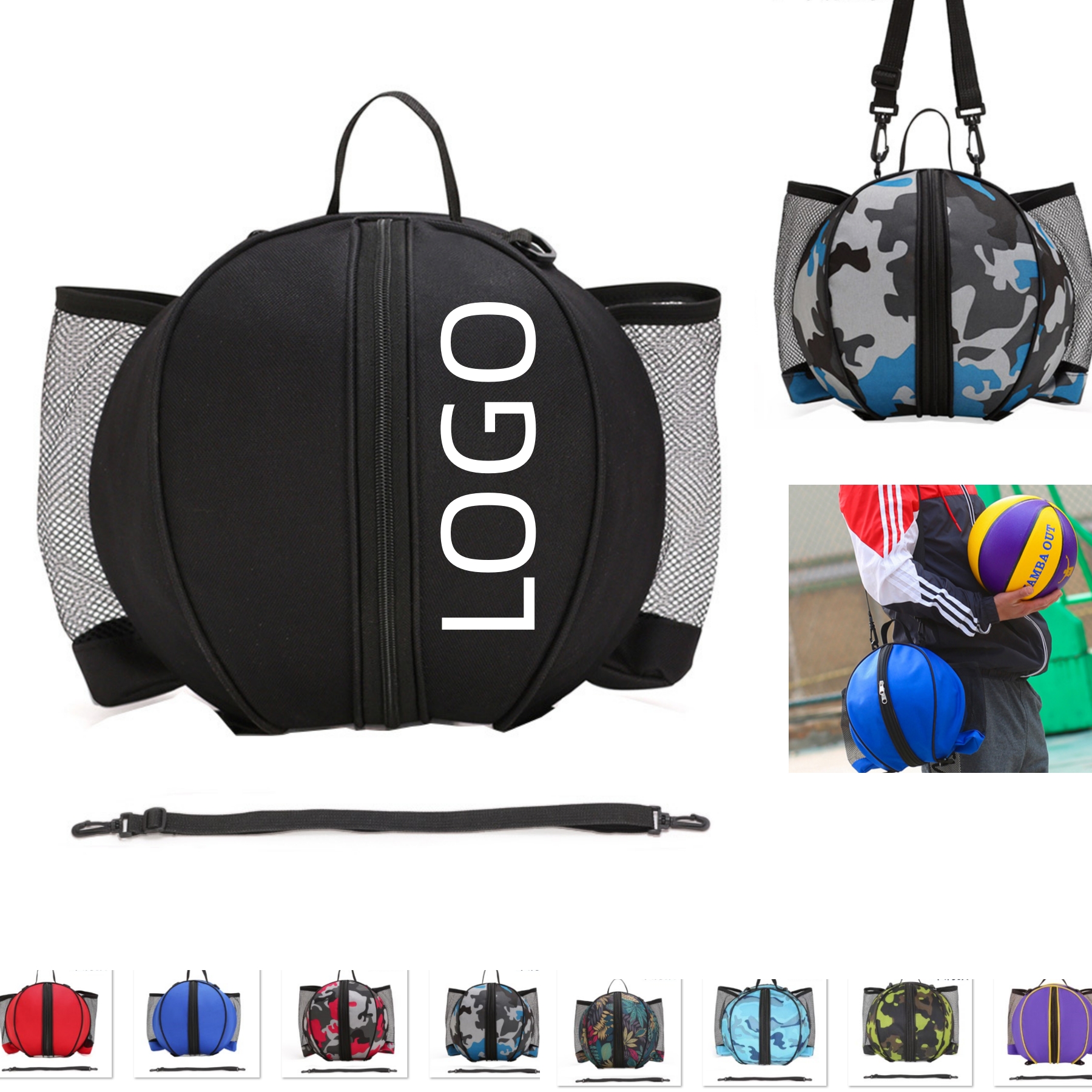 Waterproof Basketball Bag Carrier Holder 2