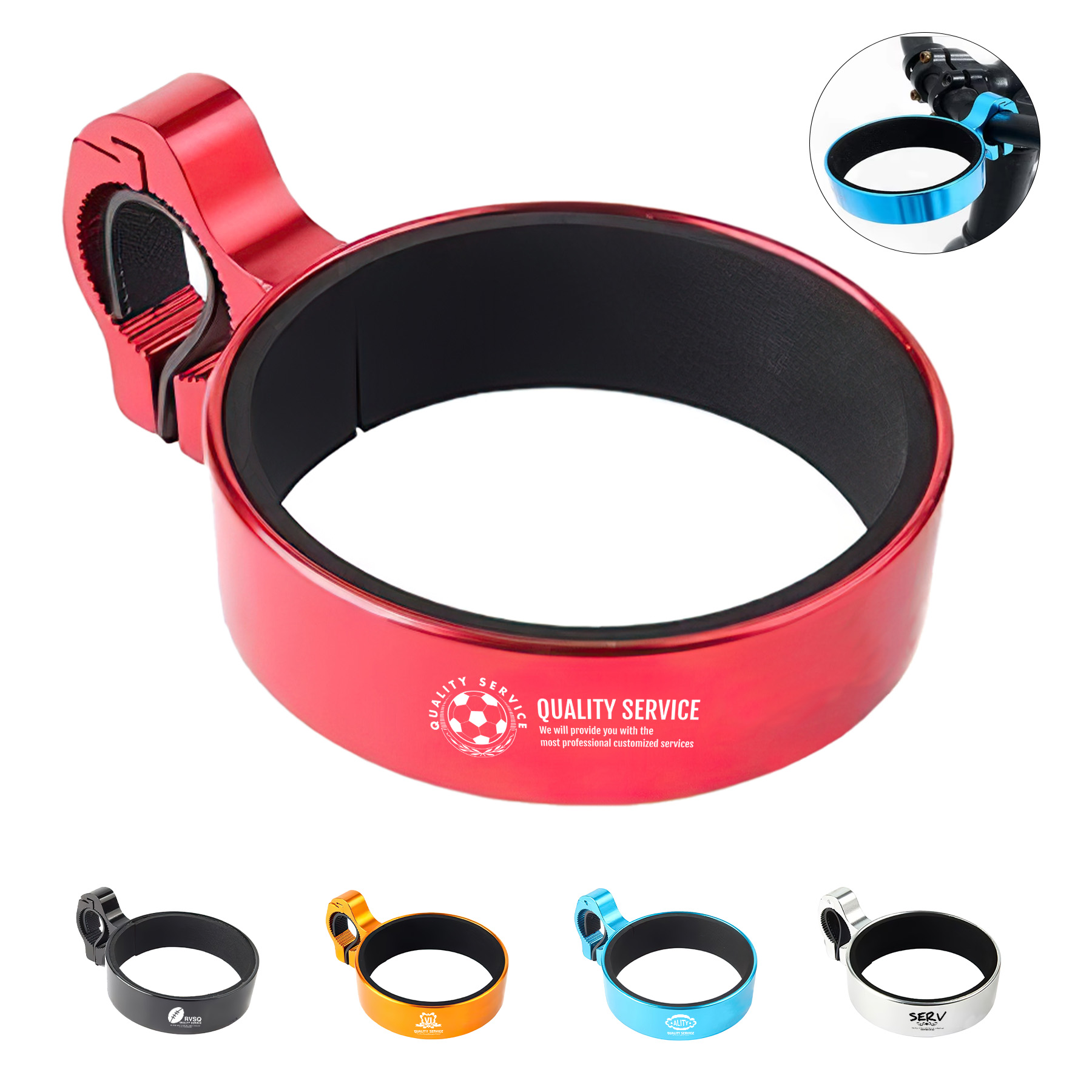 Aluminum Alloy Bicycle Water Bottle Holder 4