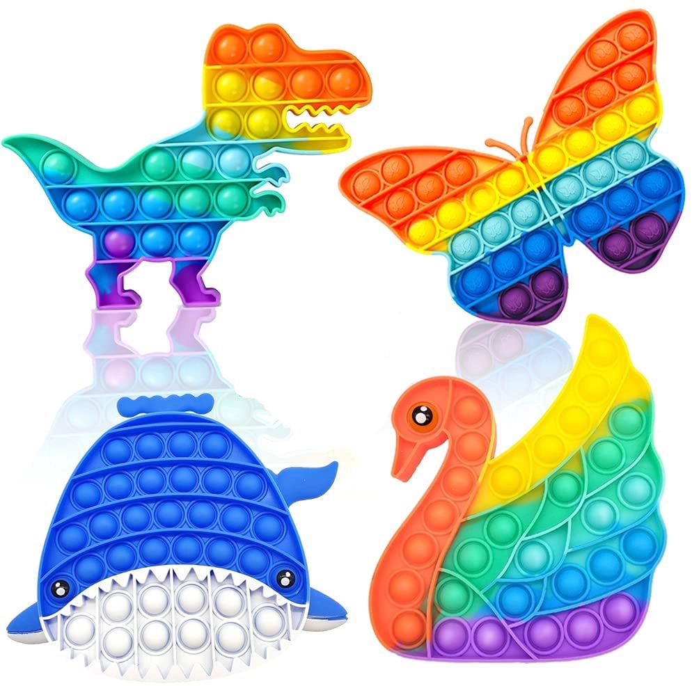 Push Bubble Pops Fidget Sensory Antistress Kid Toy 2