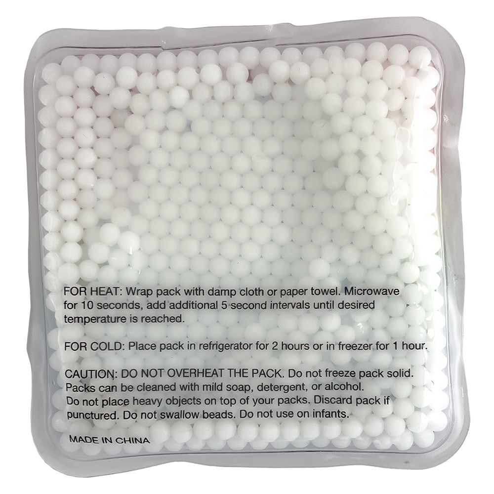 Square Rainbow Gel Beads Hot/Cold Pack 2