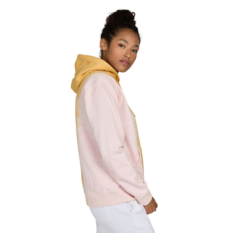 US Blanks Unisex Made In USA Rainbow Tie-Dye Hooded Sweatshirt 4