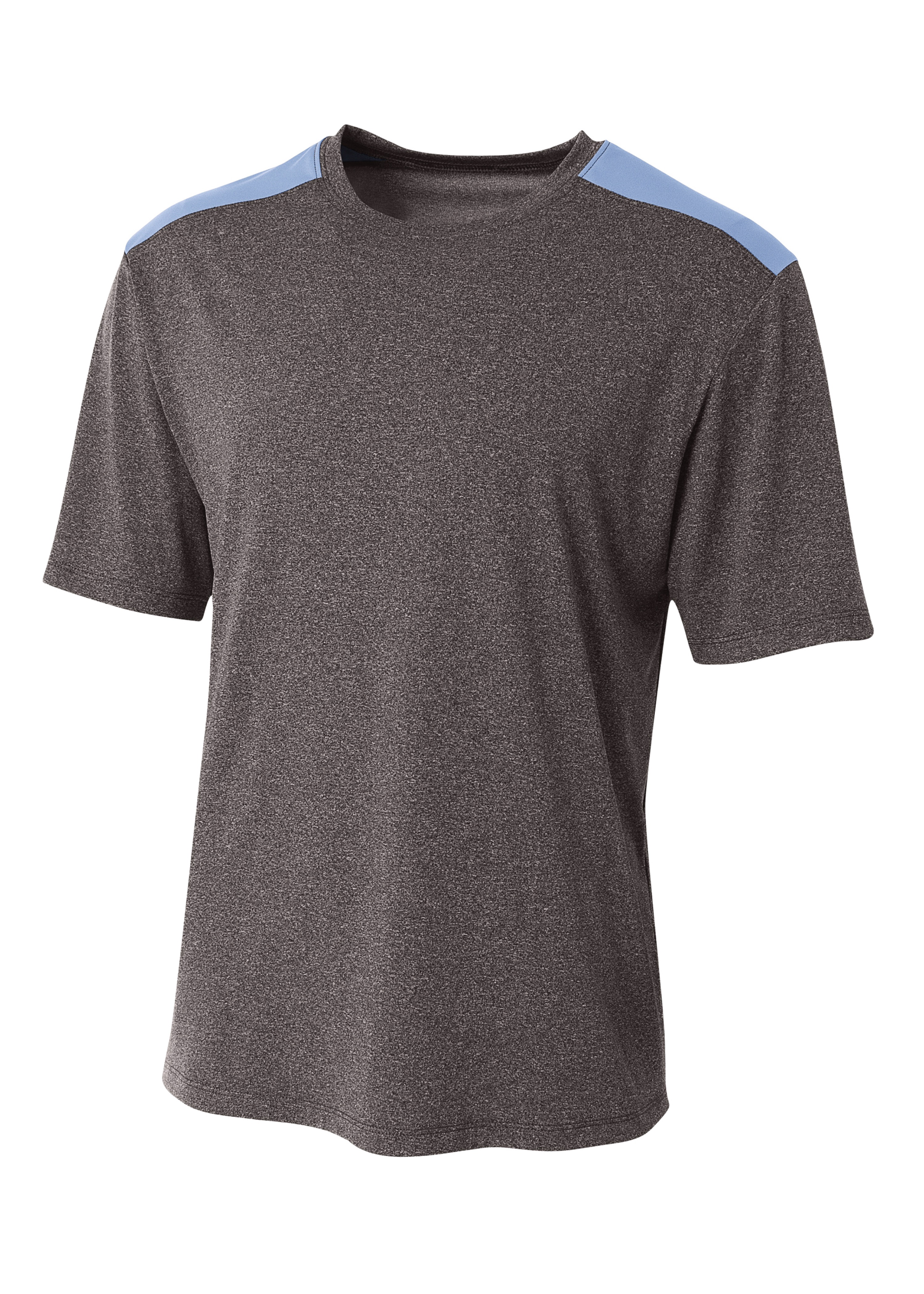 A4 Tourney Heather Short Sleeve Color Block 10