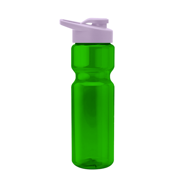 Blazer 28oz Transparent Bike Bottle w/Drink-thru Lid 68