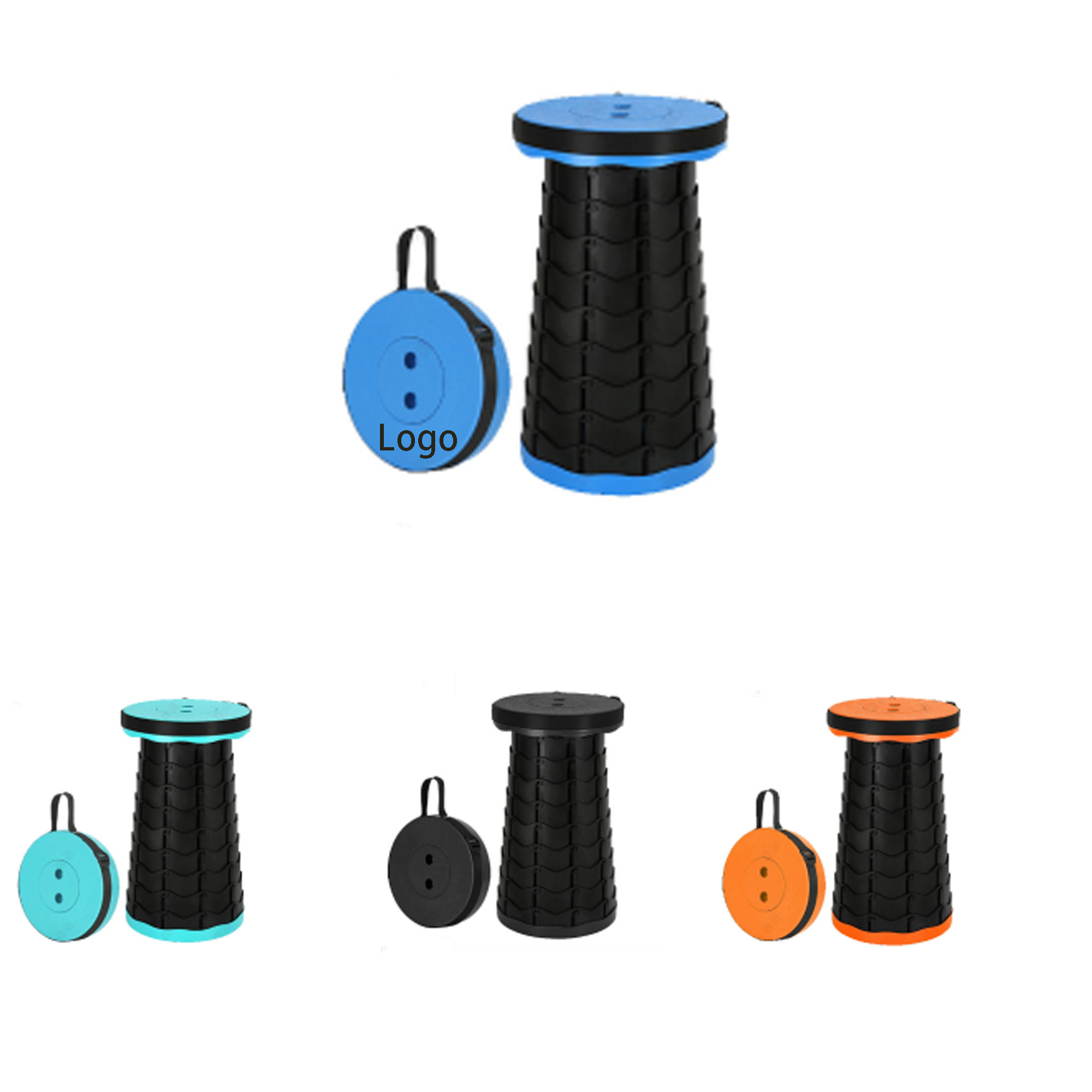 Outdoor Portable Retractable Folding Stool 2