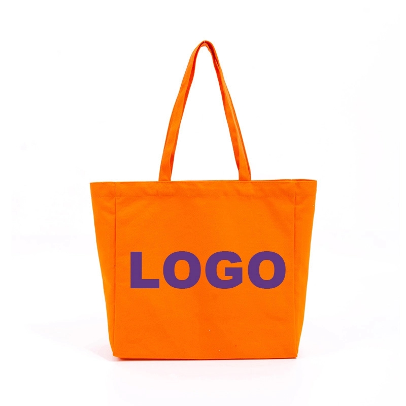 Custom Promotional Eco-friendly Shopping Canvas Bag, custom tote bag with logo imprint 7