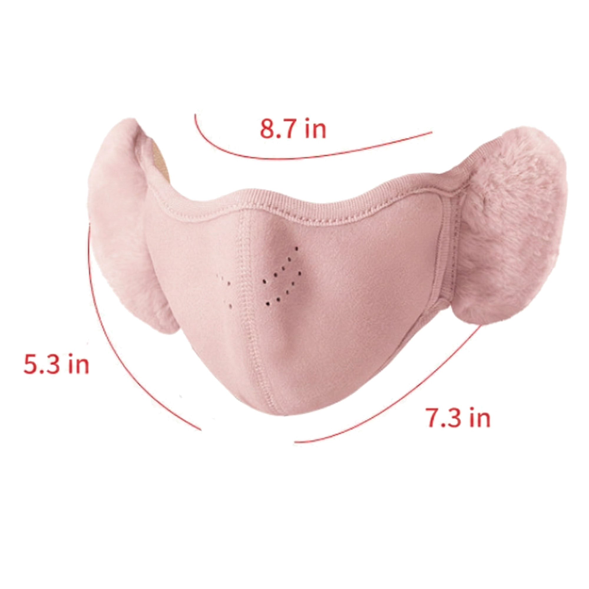 Winter 2-In-1 Face Mask Ear Warmer 2