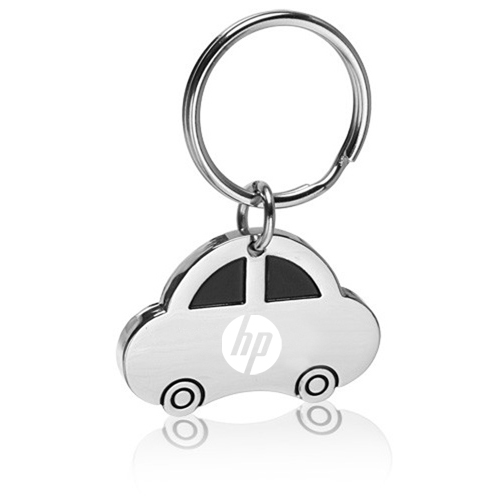 Car Shaped Metal Keychain 2