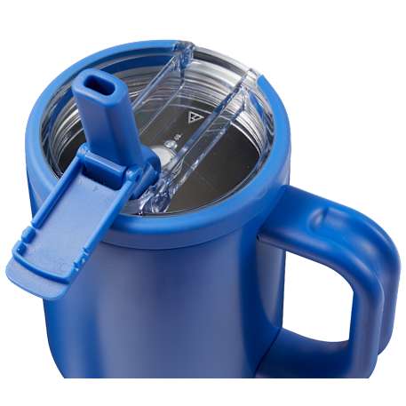 Alpine 30oz Vac Insul Mug w/protective straw cover 134
