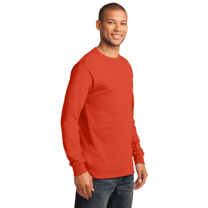 Port & Company Long Sleeve Essential Tee. 159