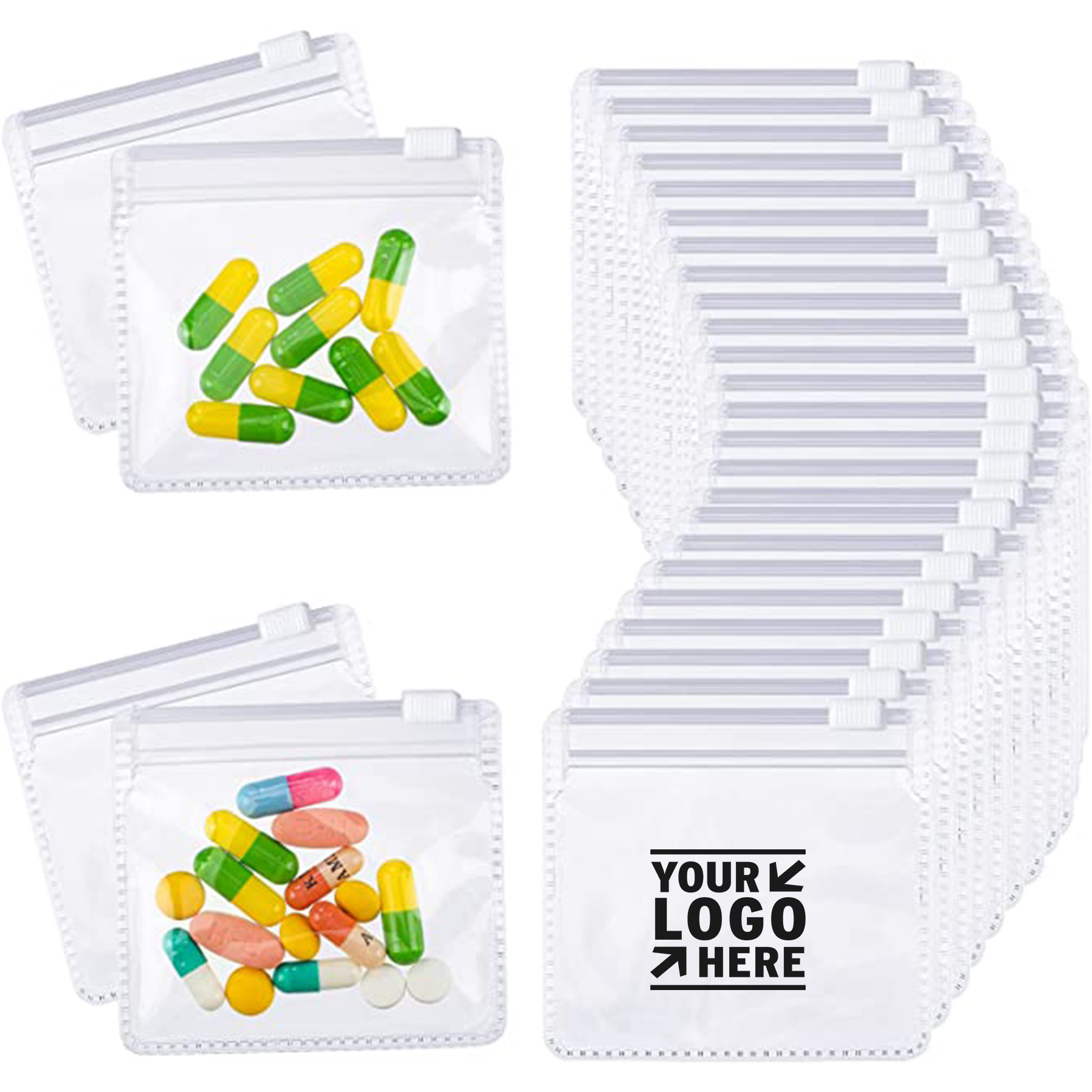 Pill Pouch Bags Zippered Pill Pouch 2