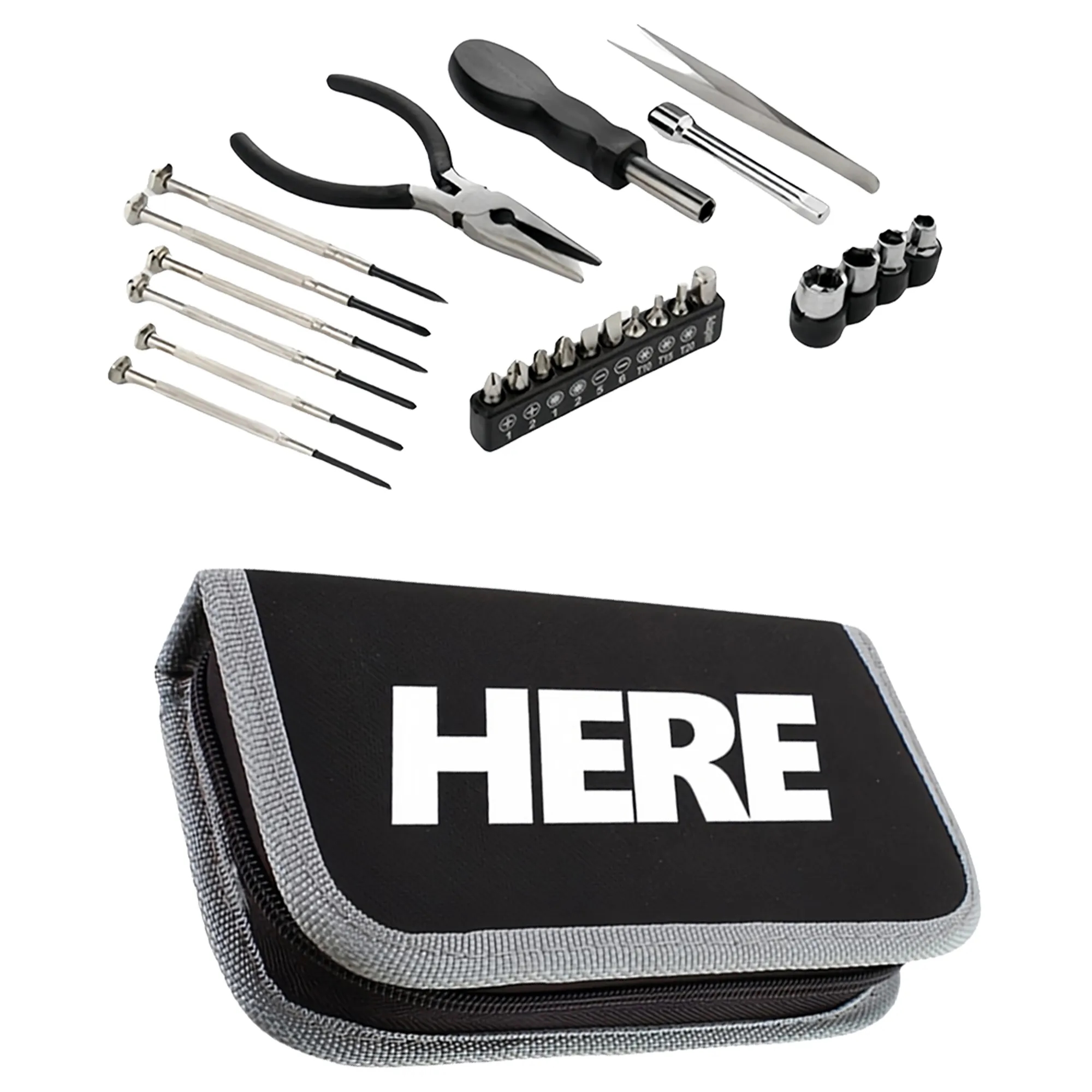 Travel-Friendly 24-Piece Tool Kit Bag 2