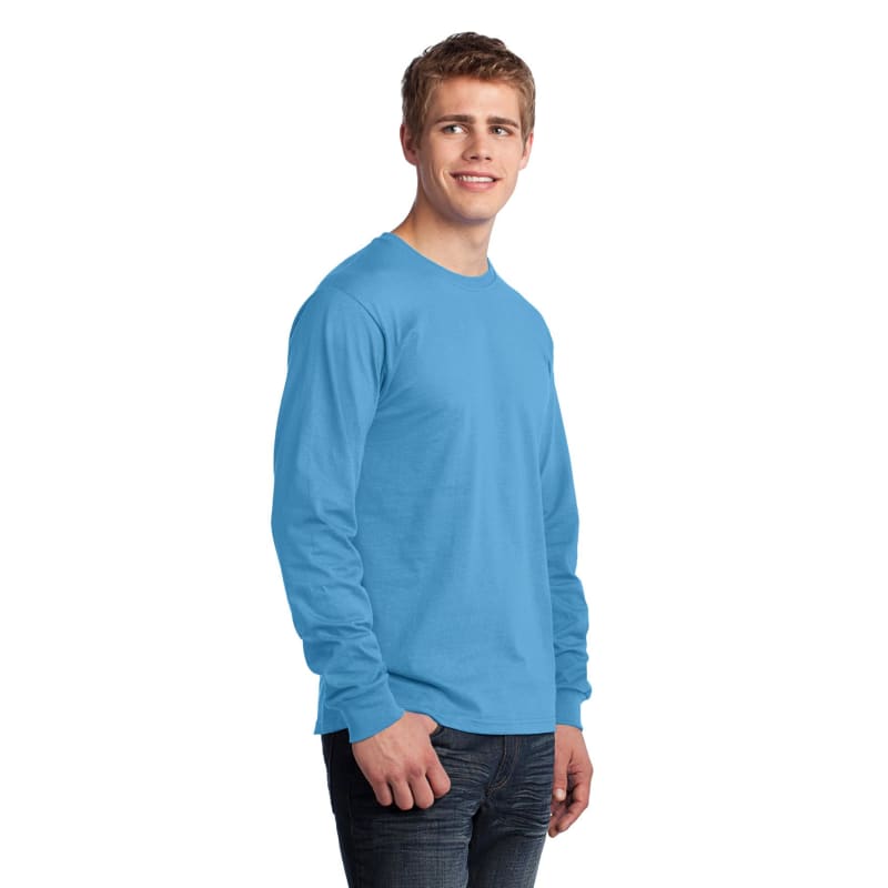 Port & Company - Long Sleeve Core Cotton Tee. 86