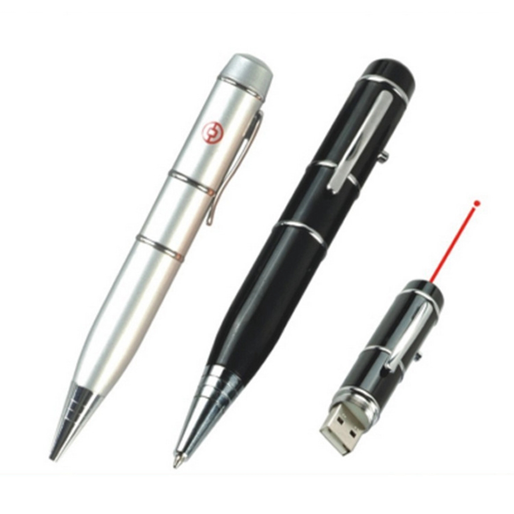 Flash Drive Ball Point Pen with Laser Light 10