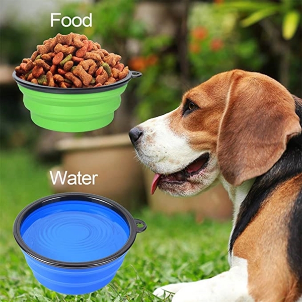Collapsible Silicone Pet Bowl 4